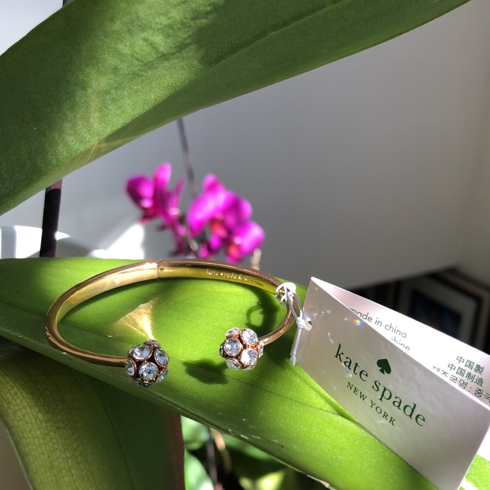 Kate Spade Time to Shine Bangle Rose Gold